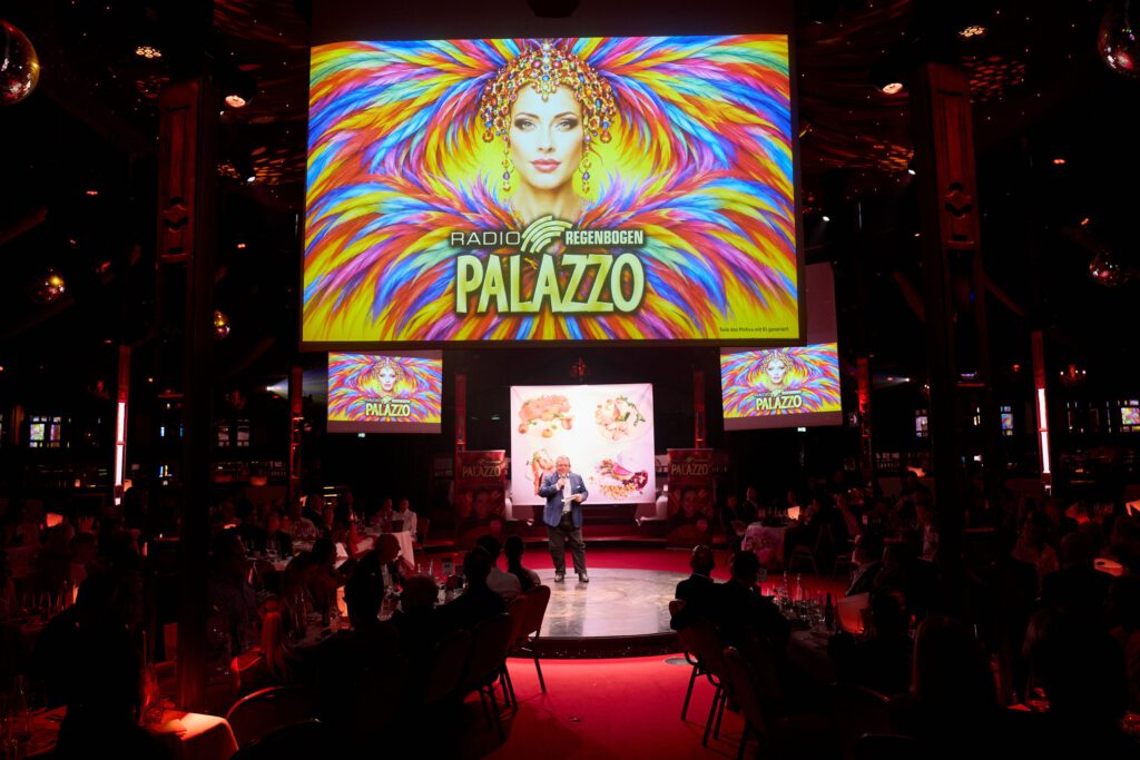 PALAZZO Mannheim. Dominik Wetzel präsentiert als Culinary Expert & Gourmet-Pate seine kulinarische Vision „THE GRAND TASTE JOURNEY“ im Rahmen des offiziellen Pressetermins.
