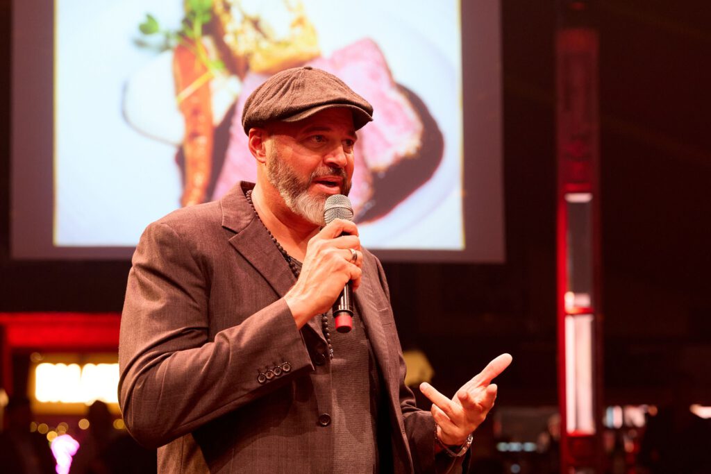 CULINARY FUTURE. VISION. PARTNERSHIP. Dominik Wetzel setzt mit Menüinnovation, Moderation und neuen Partnerschaften Impulse für die Zukunft des PALAZZO Mannheim.